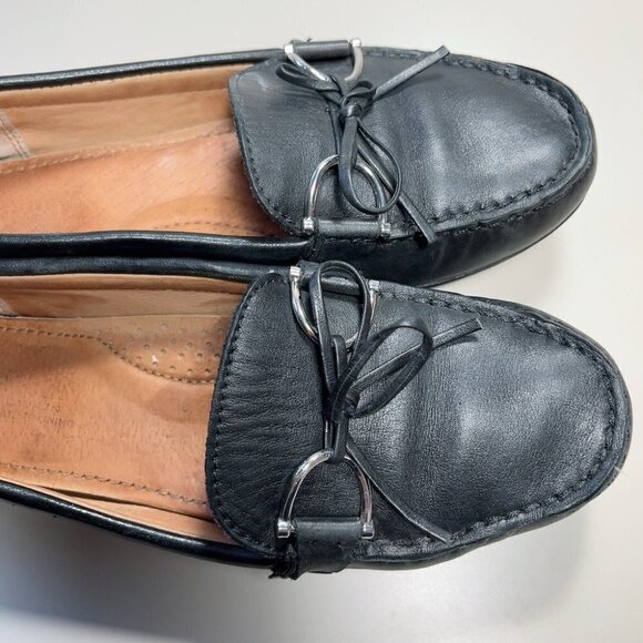 Lauren Ralph Lauren Black Moccasins - Picture 8 of 12